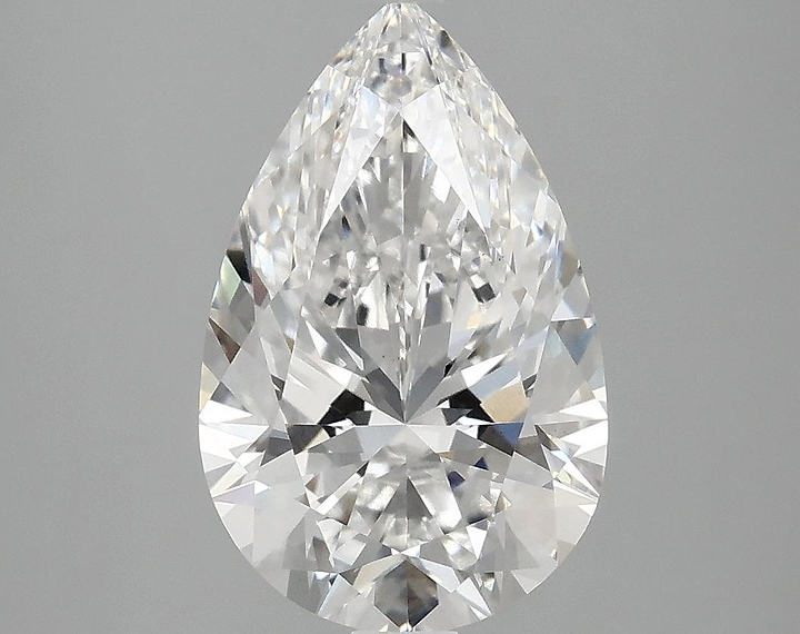 3.1 Carat Pear Shaped Ideal Cut VS1 IGI Certified Lab Grown Diamond