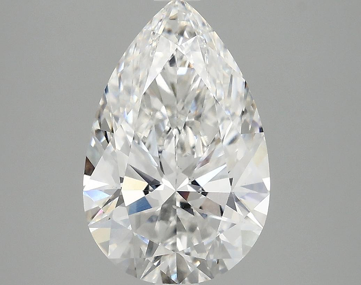3.02 Carat Pear Shaped Ideal Cut VS2 IGI Certified Lab Grown Diamond