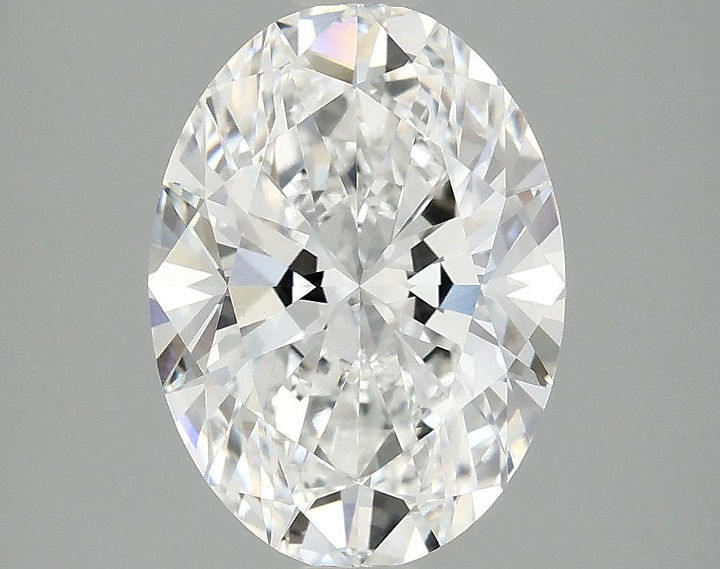 3.07 Carat Oval Shaped Excellent Cut VVS2 IGI Certified Lab Grown Diamond