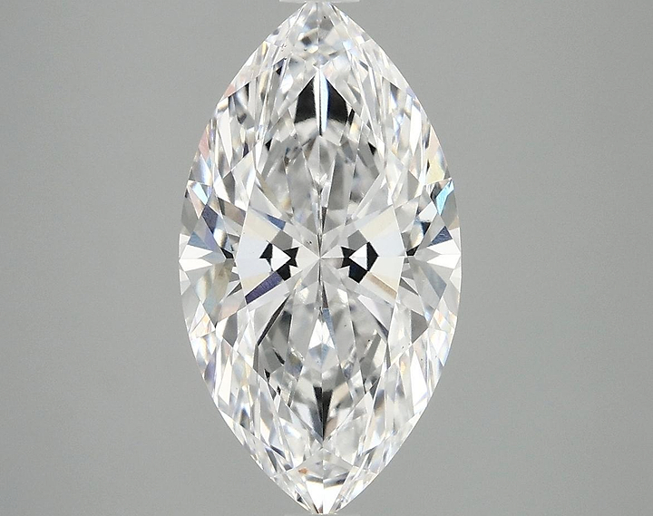 3.08 Carat Marquise Shaped Excellent Cut VS1 IGI Certified Lab Grown Diamond