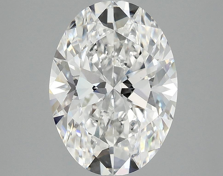 3.07 Carat Oval Shaped Excellent Cut VVS2 IGI Certified Lab Grown Diamond
