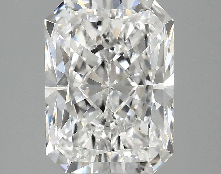 2.97 Carat Radiant Shaped Excellent Cut VVS2 IGI Certified Lab Grown Diamond