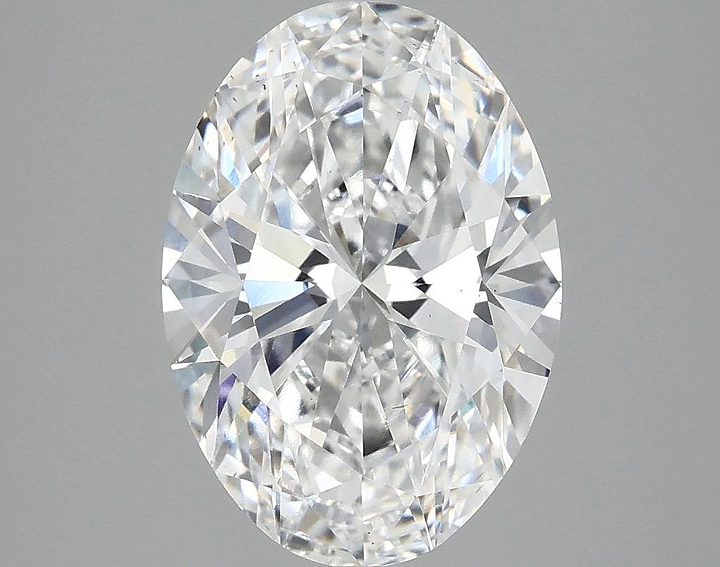 3.1 Carat Oval Shaped Ideal Cut VS2 IGI Certified Lab Grown Diamond