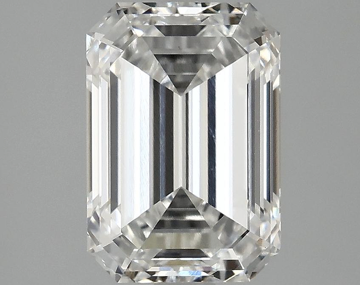 3.04 Carat Emerald Shaped Ideal Cut VVS2 IGI Certified Lab Grown Diamond