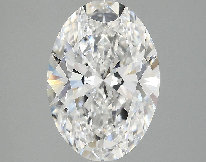 3.1 Carat Oval Shaped Ideal Cut VVS2 IGI Certified Lab Grown Diamond