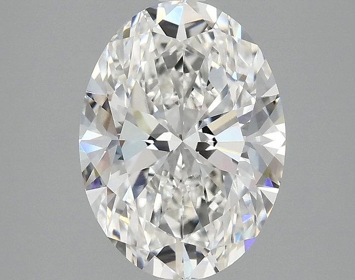 3.02 Carat Oval Shaped Excellent Cut VVS2 IGI Certified Lab Grown Diamond