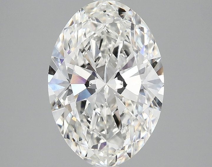 3.09 Carat Oval Shaped Ideal Cut VVS2 IGI Certified Lab Grown Diamond