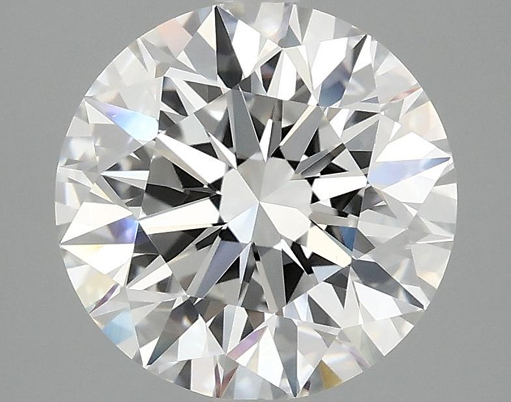 3.05 Carat Round Shaped Excellent Cut VS1 IGI Certified Lab Grown Diamond