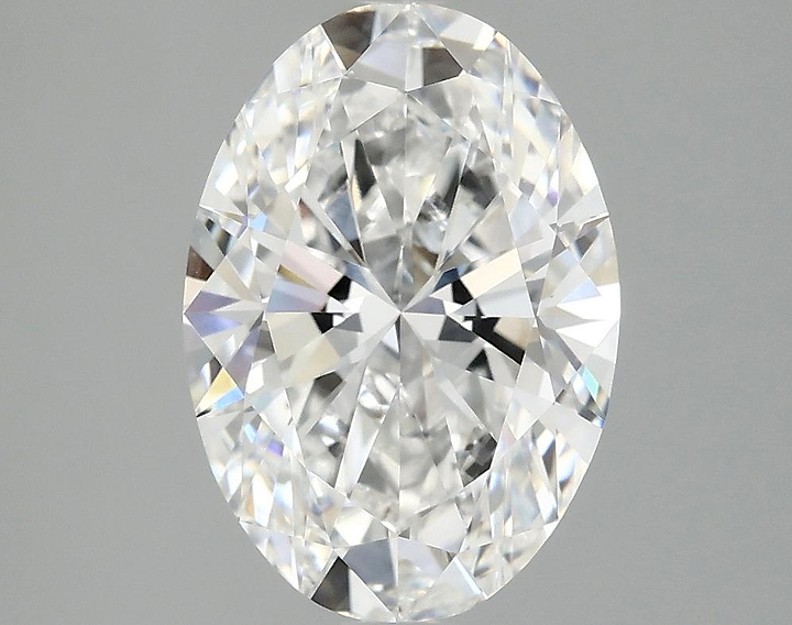 3.09 Carat Oval Shaped Ideal Cut VVS2 IGI Certified Lab Grown Diamond