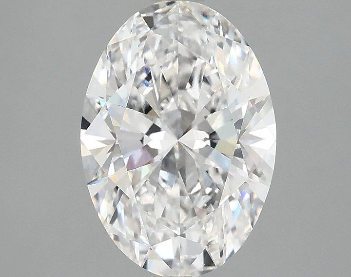 2.07 Carat Oval Shaped Ideal Cut VVS2 IGI Certified Lab Grown Diamond