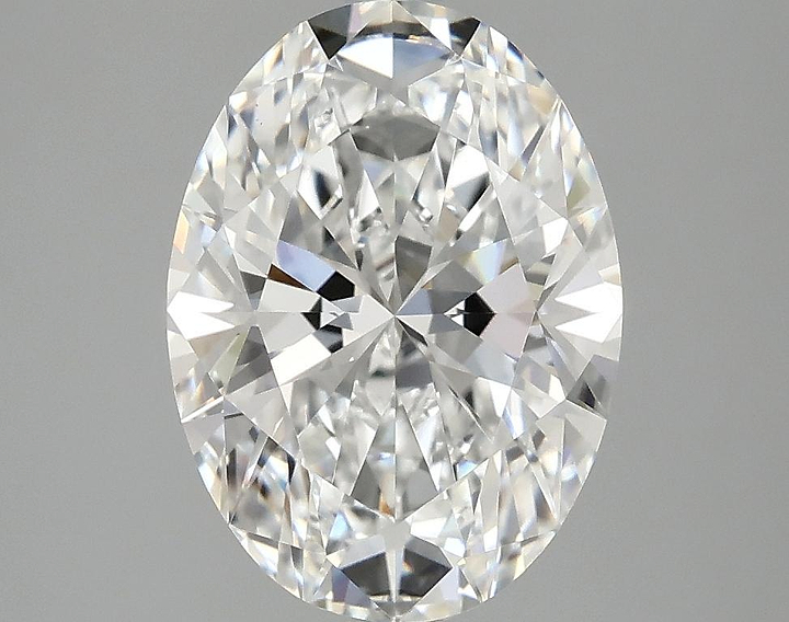 3.05 Carat Oval Shaped Excellent Cut VVS2 IGI Certified Lab Grown Diamond