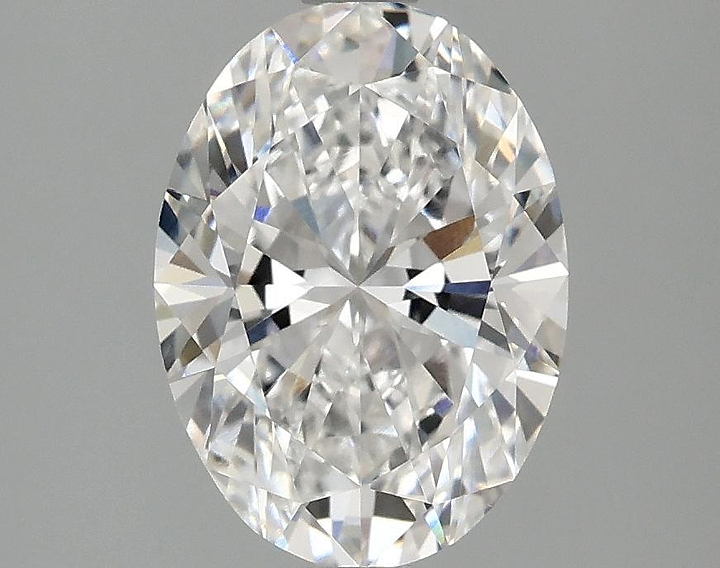 2.05 Carat Oval Shaped Ideal Cut VVS2 IGI Certified Lab Grown Diamond