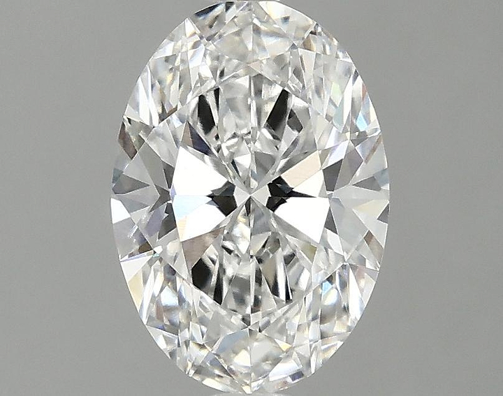 1.52 Carat Oval Shaped Ideal Cut VVS2 IGI Certified Lab Grown Diamond