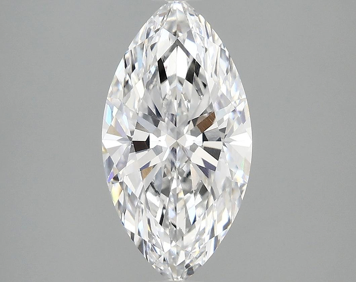 2.04 Carat Marquise Shaped Ideal Cut VVS2 IGI Certified Lab Grown Diamond
