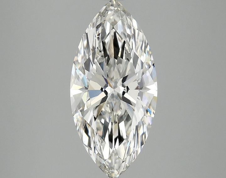 3.03 Carat Marquise Shaped Excellent Cut VS2 IGI Certified Lab Grown Diamond