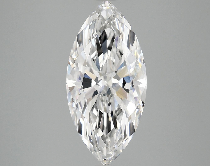 3.02 Carat Marquise Shaped Excellent Cut VS1 IGI Certified Lab Grown Diamond
