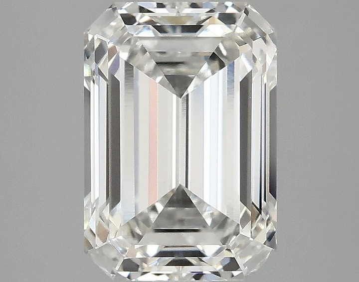 2.98 Carat Emerald Shaped Ideal Cut VVS2 IGI Certified Lab Grown Diamond