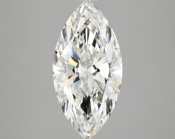 3.02 Carat Marquise Shaped Ideal Cut VVS2 IGI Certified Lab Grown Diamond