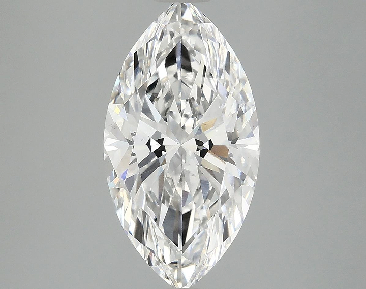 3.09 Carat Marquise Shaped Excellent Cut VS1 IGI Certified Lab Grown Diamond