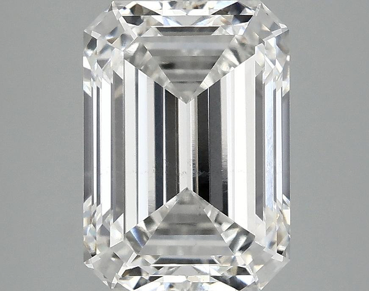 3.5 Carat Emerald Shaped Ideal Cut VS2 IGI Certified Lab Grown Diamond
