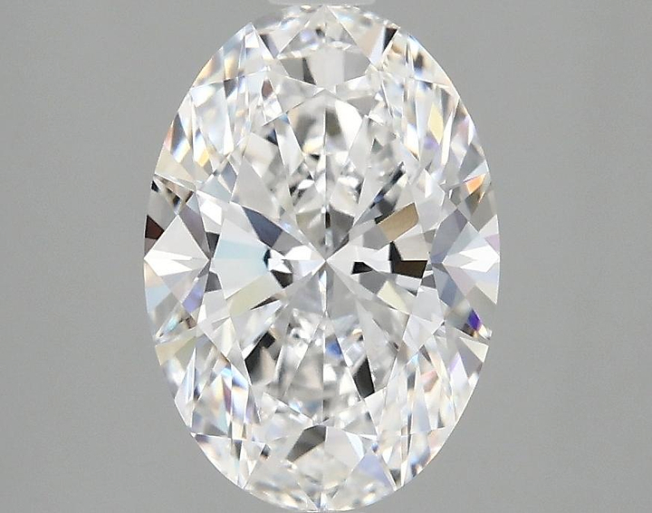 2.01 Carat Oval Shaped Ideal Cut VVS2 IGI Certified Lab Grown Diamond