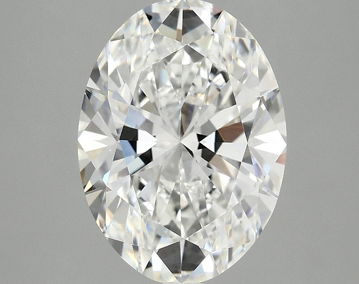 3.06 Carat Oval Shaped Excellent Cut VVS2 IGI Certified Lab Grown Diamond