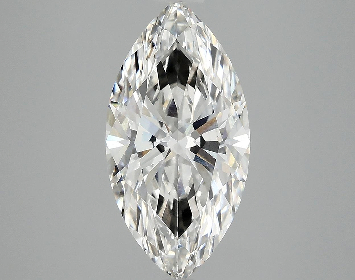 3.07 Carat Marquise Shaped Ideal Cut VS2 IGI Certified Lab Grown Diamond