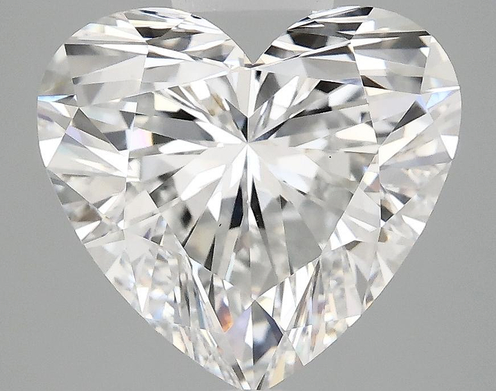 4.09 Carat Heart Shaped Ideal Cut VS1 IGI Certified Lab Grown Diamond