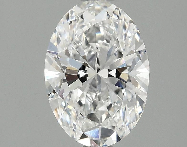 1.5 Carat Oval Shaped Ideal Cut VVS2 IGI Certified Lab Grown Diamond