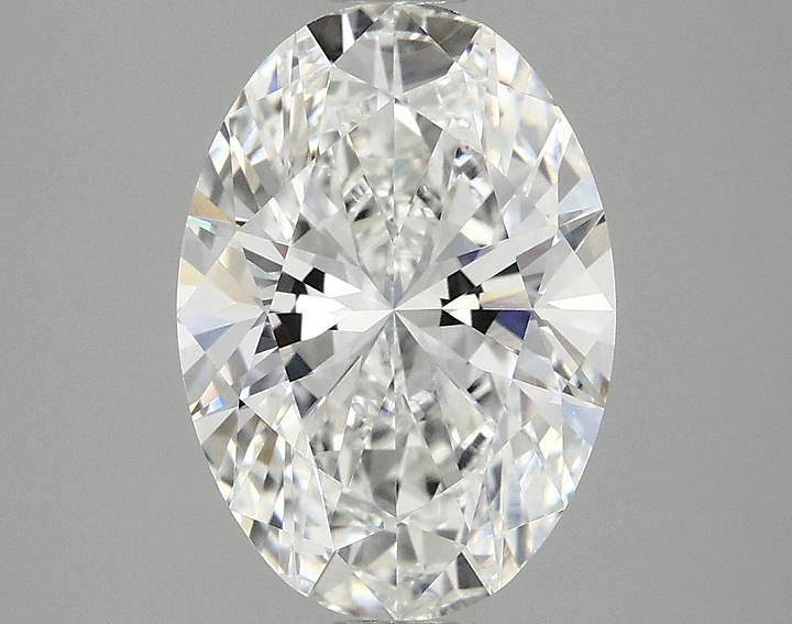 3.08 Carat Oval Shaped Ideal Cut VVS2 IGI Certified Lab Grown Diamond
