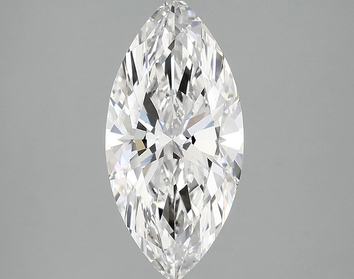 2.1 Carat Marquise Shaped Excellent Cut VS1 IGI Certified Lab Grown Diamond