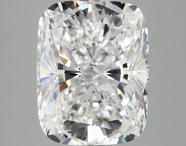 5.07 Carat Cushion Shaped Excellent Cut VVS2 IGI Certified Lab Grown Diamond
