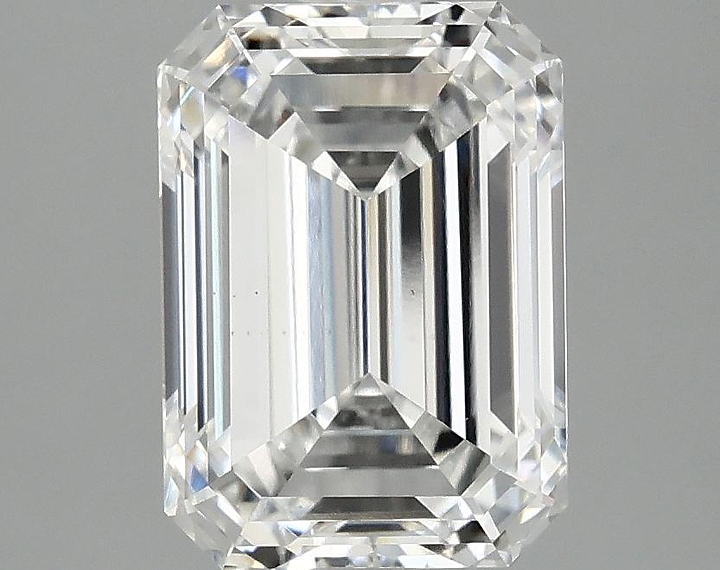 3.09 Carat Emerald Shaped Ideal Cut VS1 IGI Certified Lab Grown Diamond