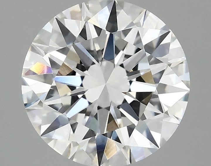 2.53 Carat Round Shaped Excellent Cut VVS2 IGI Certified Lab Grown Diamond