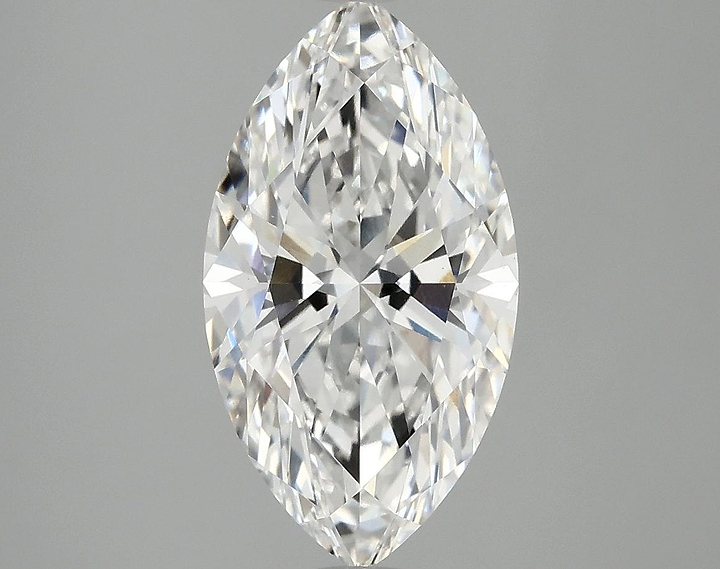 3.08 Carat Marquise Shaped Excellent Cut VS1 IGI Certified Lab Grown Diamond