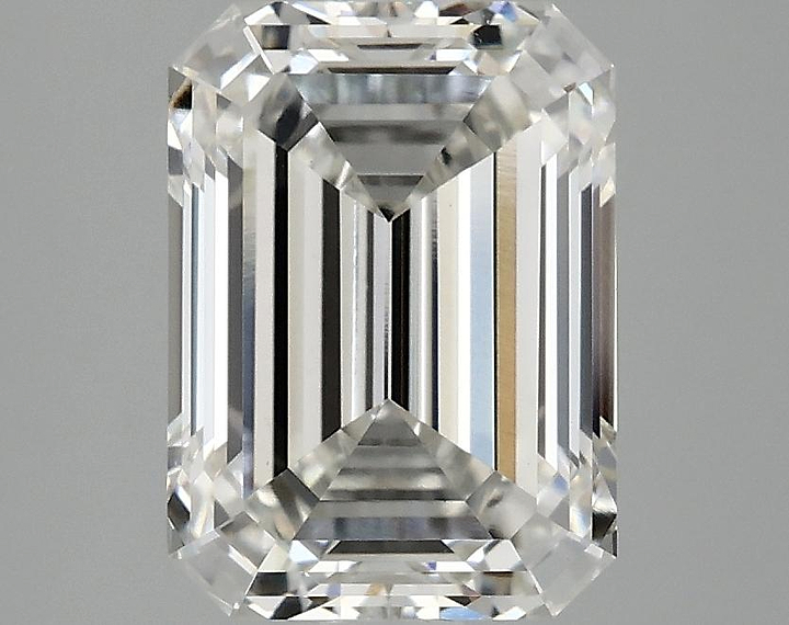 3.1 Carat Emerald Shaped Excellent Cut VS1 IGI Certified Lab Grown Diamond