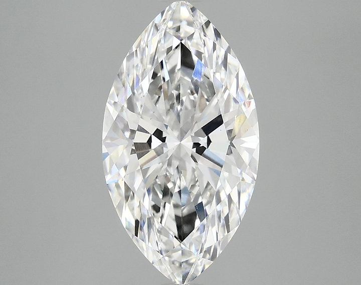3.08 Carat Marquise Shaped Excellent Cut VS1 IGI Certified Lab Grown Diamond