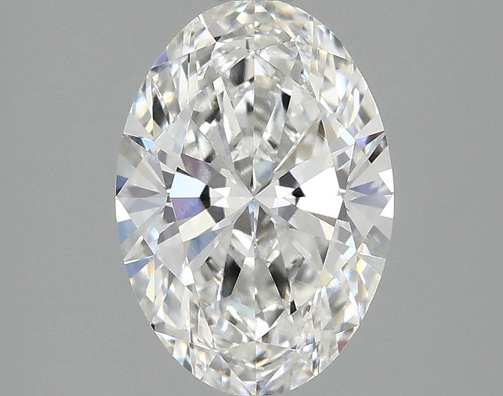 2.01 Carat Oval Shaped Ideal Cut VVS2 IGI Certified Lab Grown Diamond
