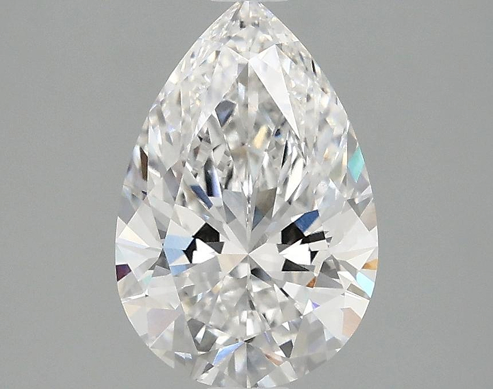 1.86 Carat Pear Shaped Excellent Cut VVS2 IGI Certified Lab Grown Diamond