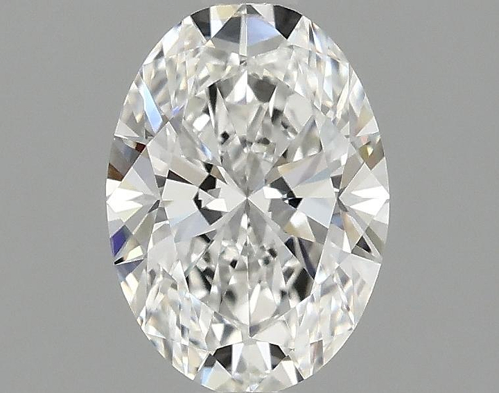 1.23 Carat Oval Shaped Ideal Cut VVS2 IGI Certified Lab Grown Diamond