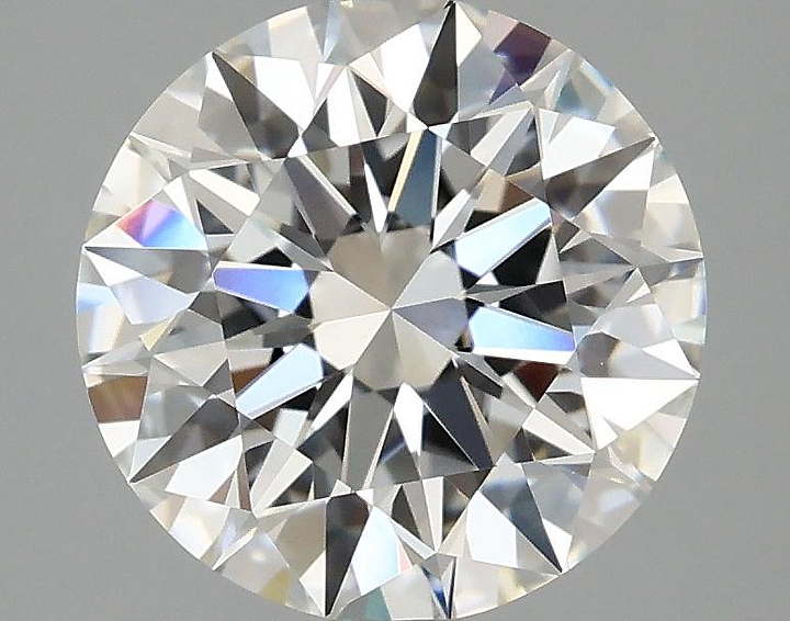 2.56 Carat Round Shaped Ideal Cut VVS2 IGI Certified Lab Grown Diamond