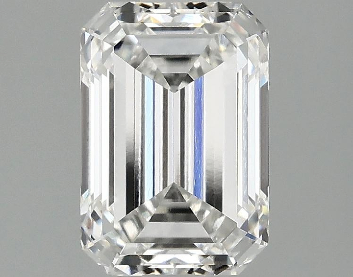 1.98 Carat Emerald Shaped Ideal Cut VVS2 IGI Certified Lab Grown Diamond