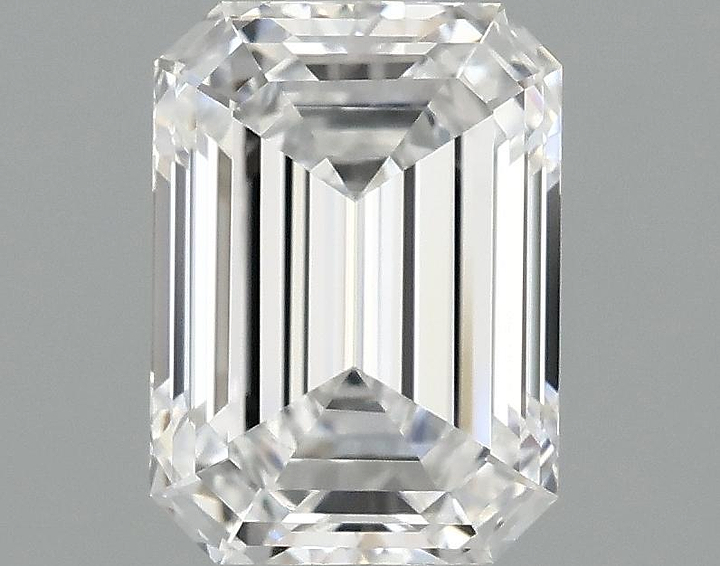 1.1 Carat Emerald Shaped Excellent Cut VVS2 IGI Certified Lab Grown Diamond