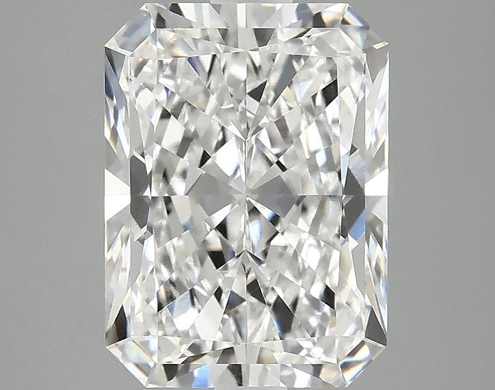 3.02 Carat Radiant Shaped Excellent Cut VVS2 IGI Certified Lab Grown Diamond