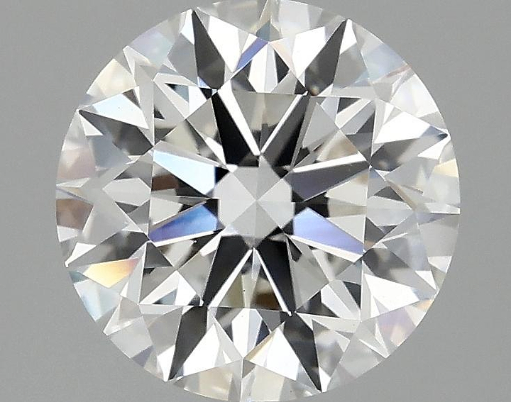 2.54 Carat Round Shaped Excellent Cut VS1 IGI Certified Lab Grown Diamond