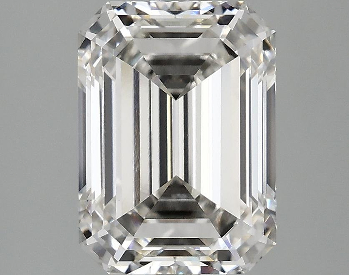 3.1 Carat Emerald Shaped Excellent Cut VVS2 IGI Certified Lab Grown Diamond