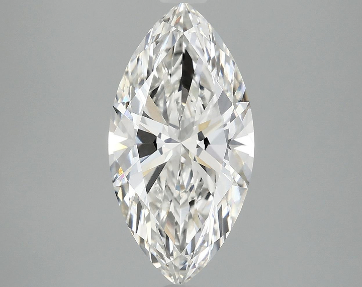 2.91 Carat Marquise Shaped Ideal Cut VVS2 IGI Certified Lab Grown Diamond