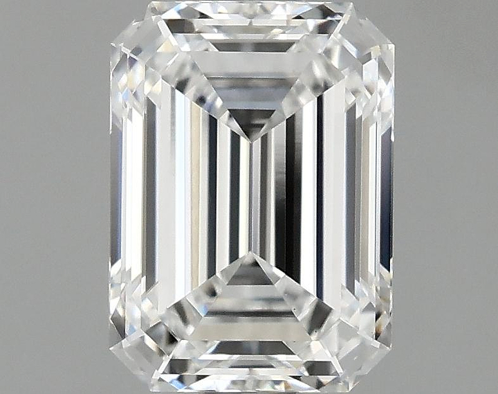 1.09 Carat Emerald Shaped Excellent Cut VVS2 IGI Certified Lab Grown Diamond