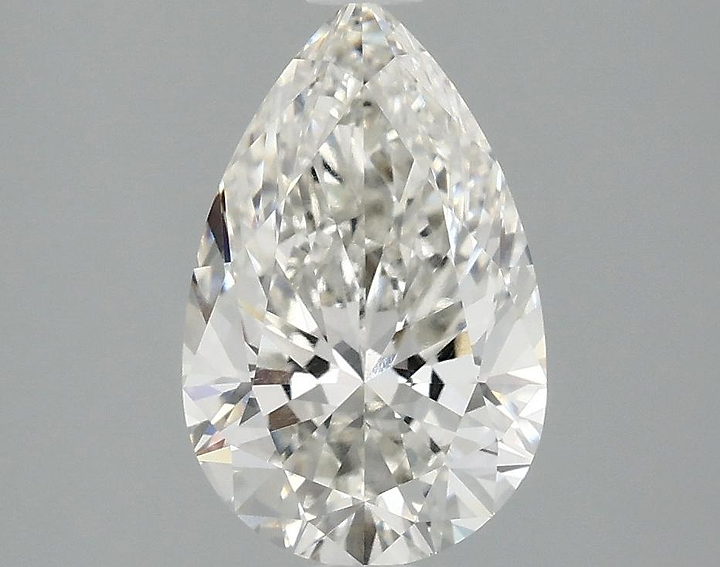 2.01 Carat Pear Shaped Ideal Cut VVS2 IGI Certified Lab Grown Diamond