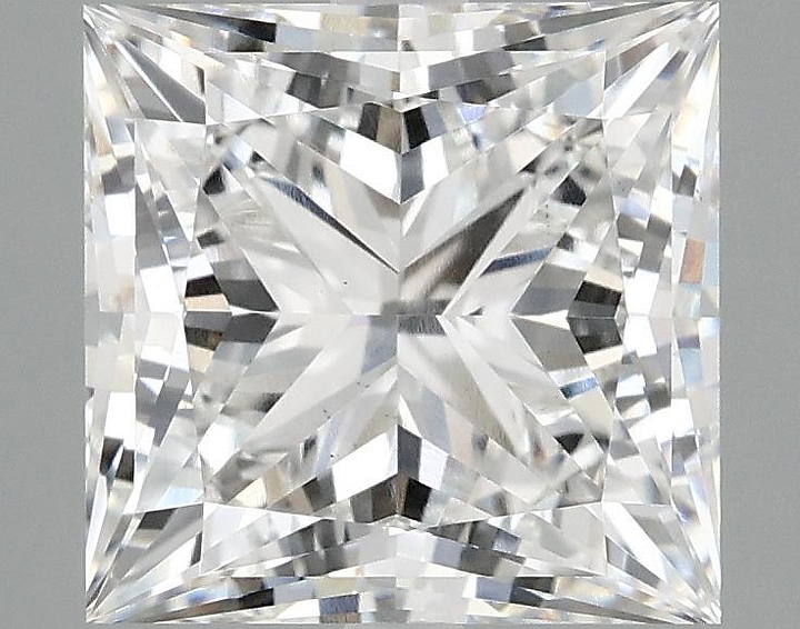 3.82 Carat Princess Shaped Ideal Cut VS1 IGI Certified Lab Grown Diamond